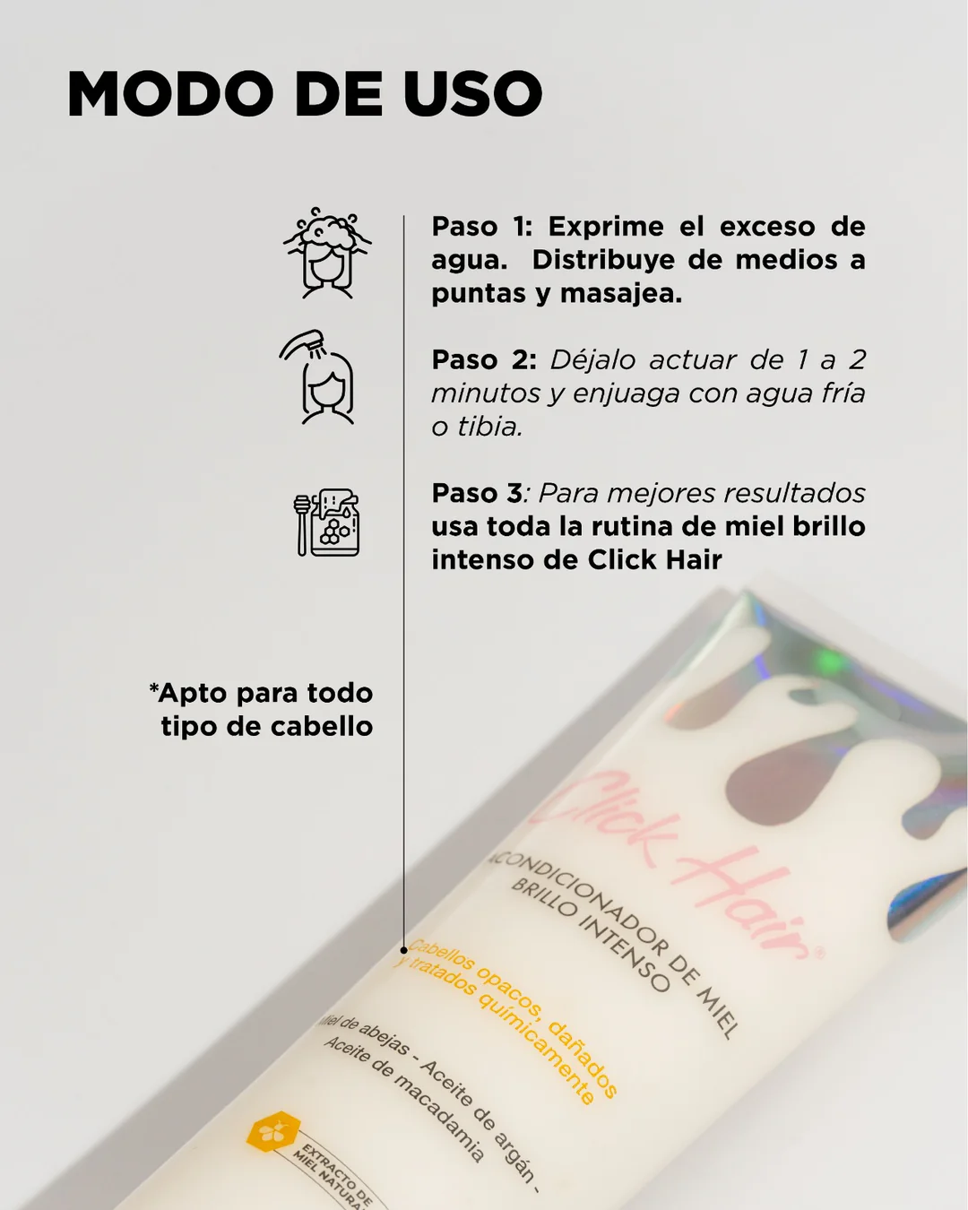 Acondicionador de miel 