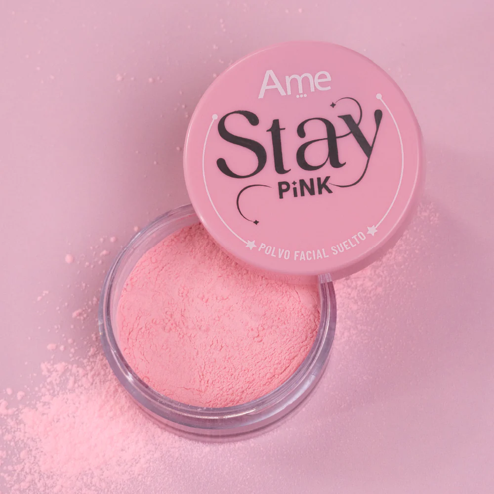 Polvo suelto stay pink 