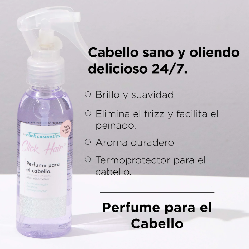 Perfume para el cabello 