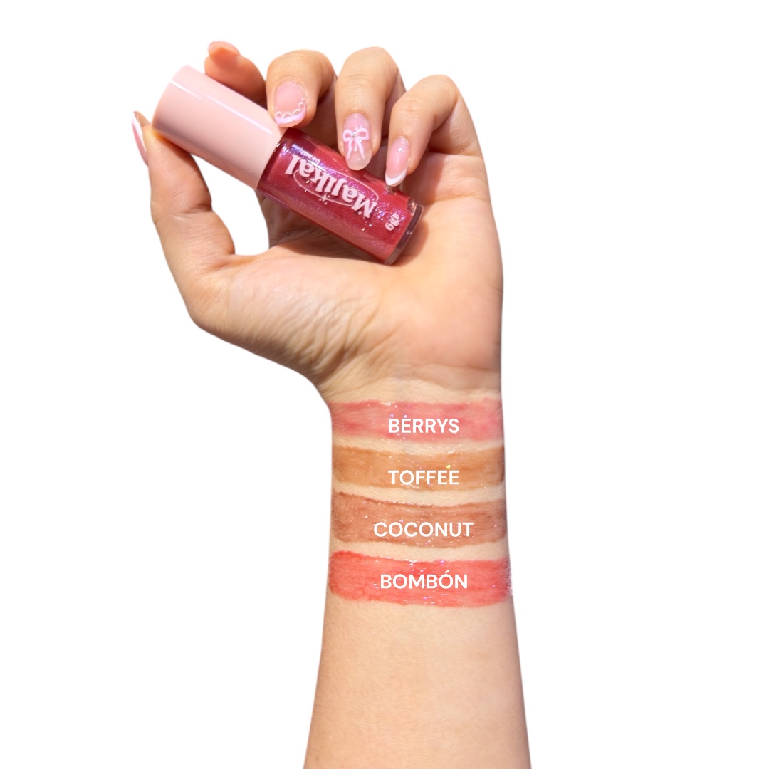 Shiny lip oil 