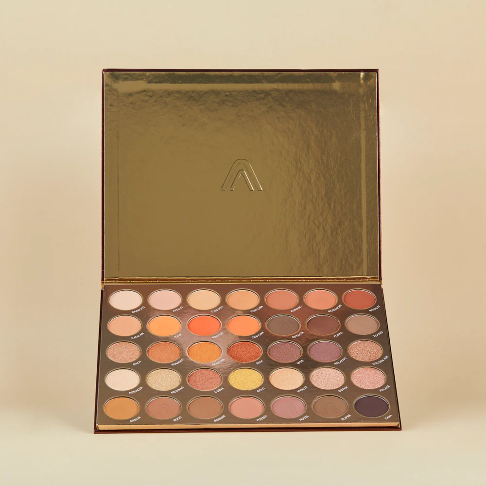 Paleta de sombras atemporal 