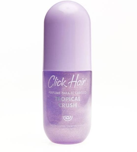 Perfume capilar con glitter 