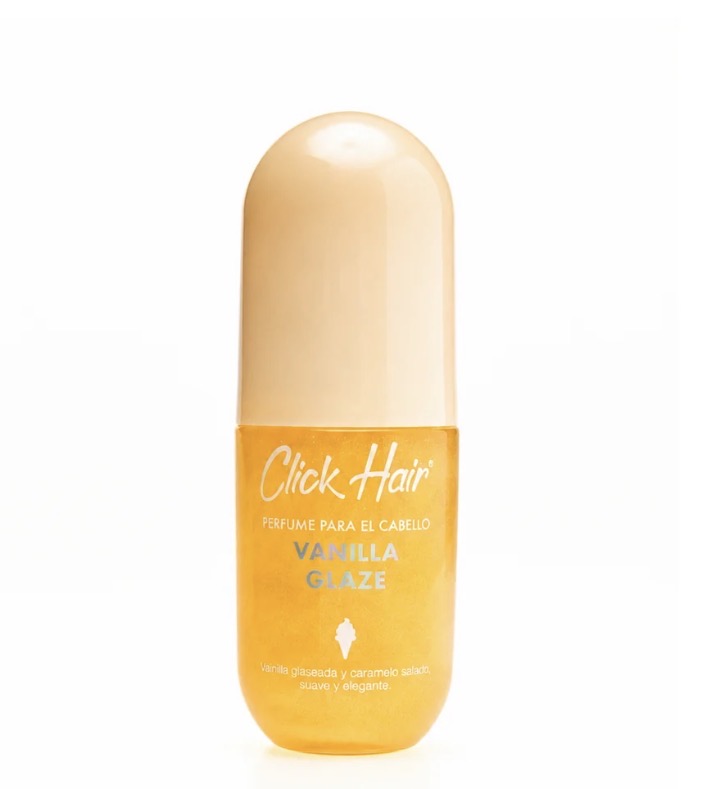 Perfume capilar con glitter 