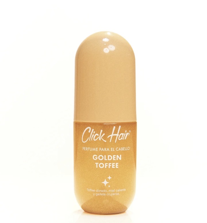 Perfume capilar con glitter 