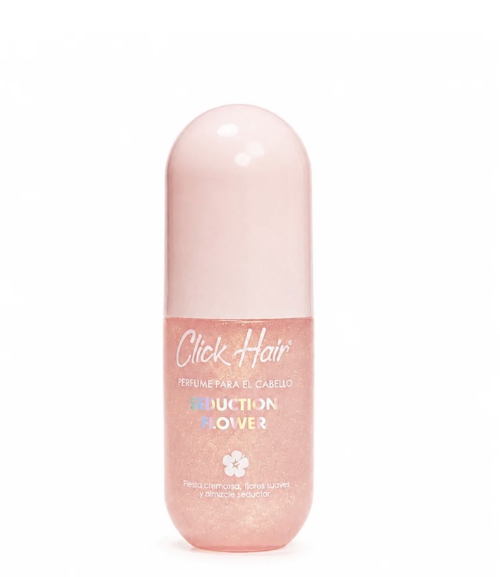 Perfume capilar con glitter 