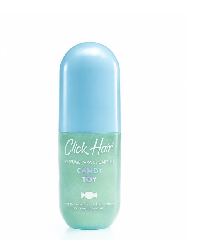 Perfume capilar con glitter 