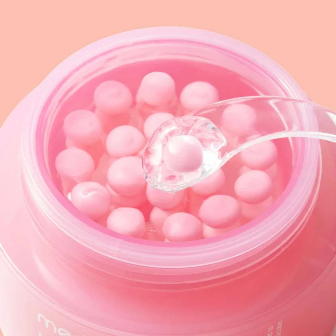 Pink collagen capsule cream 